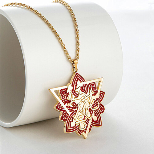wholesale custom 14k gold plated enamel charms jewelry creator bulk personalized logo tags embossed pattern pendant necklace rope chain makers and vendors